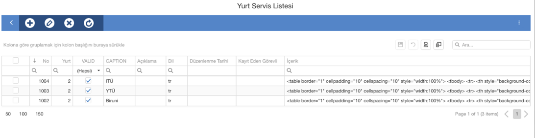 yurt programı servis takibi